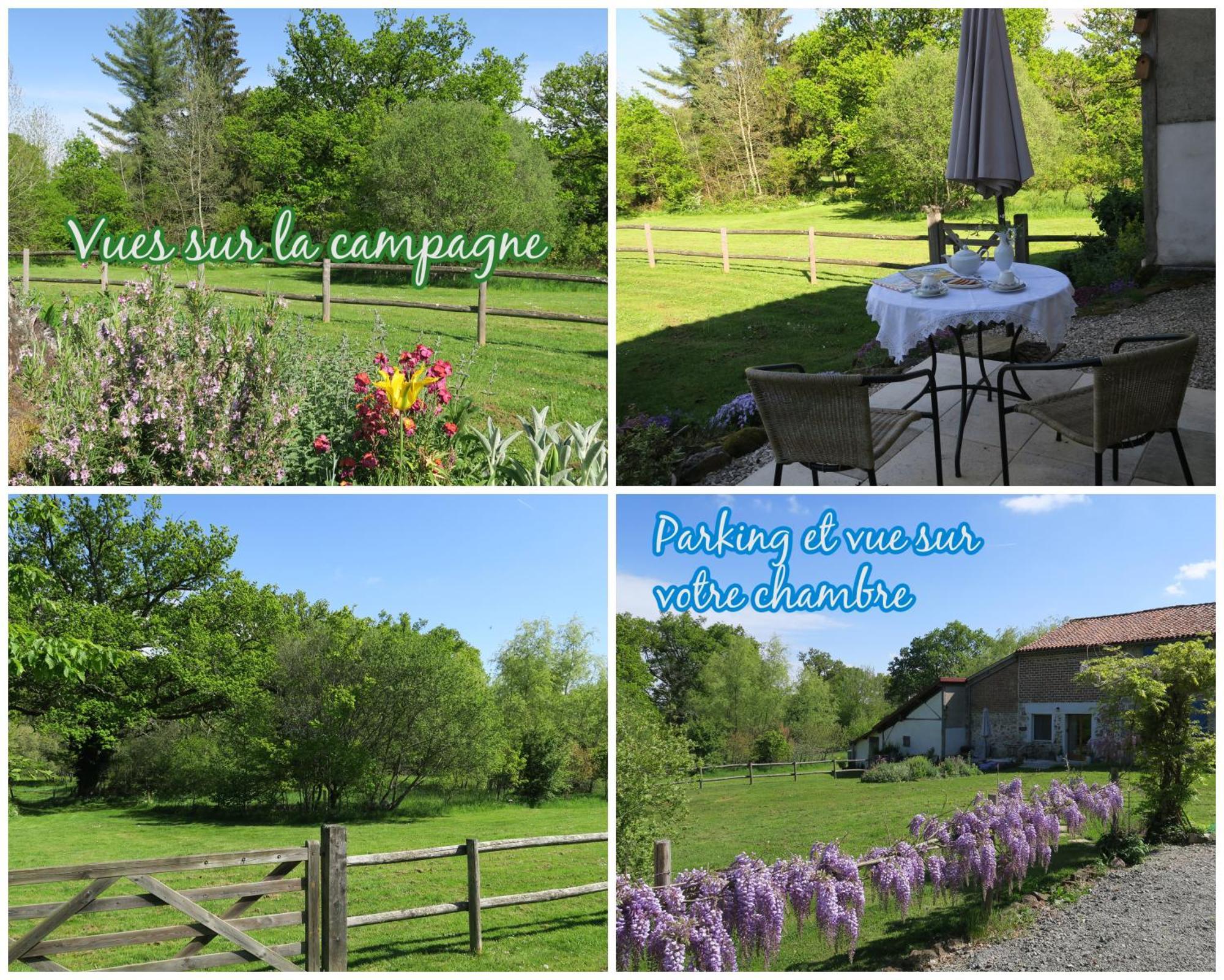 Serenite Verte A La Tuilerie Accommodation La Bazeuge Kültér fotó